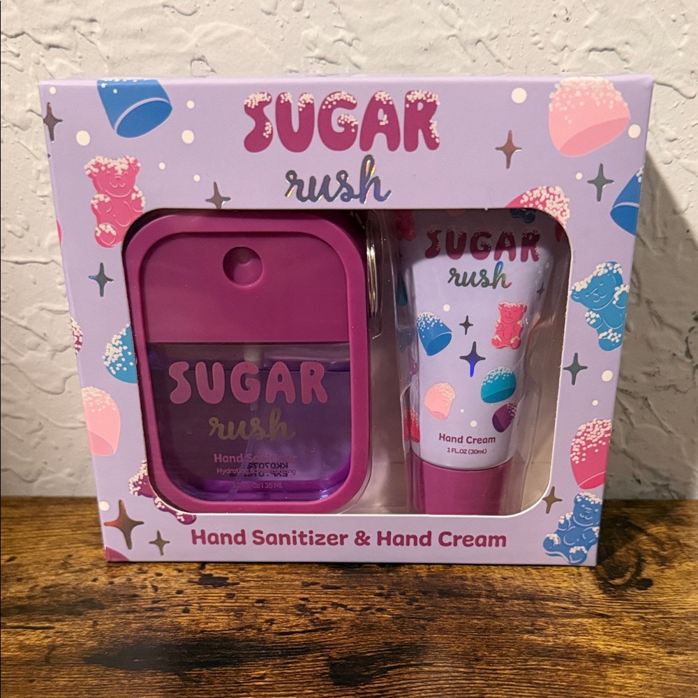 Sugar Rush Hand Sanitizer & Hand Cream Set